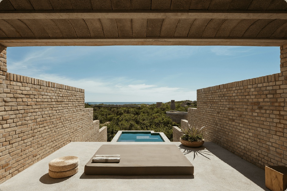 Hotel Terrestre private pool