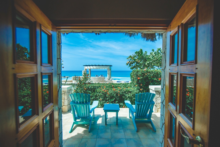 Ocean Cliff Hotel Seaside Cottage Patio