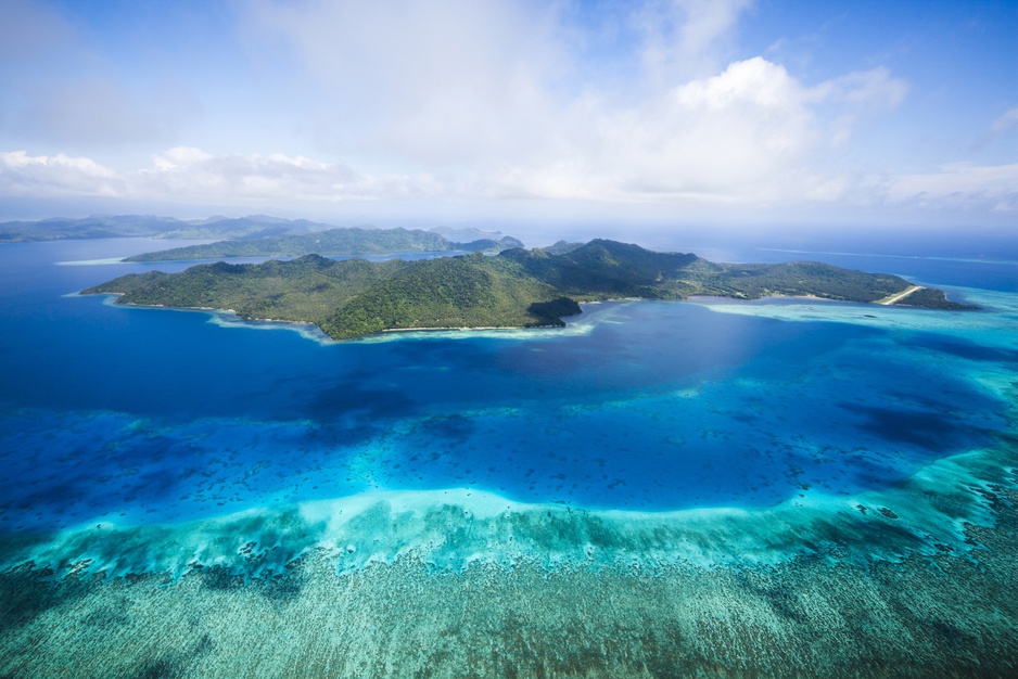 Laucala Island aerial