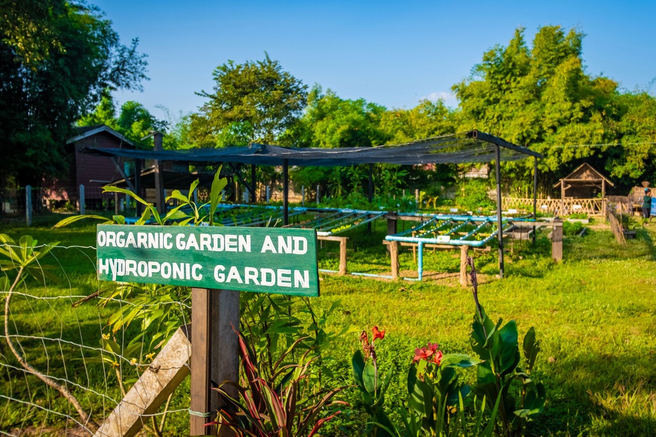 The River Resort Champasak Organic And Hydroponic Gardens