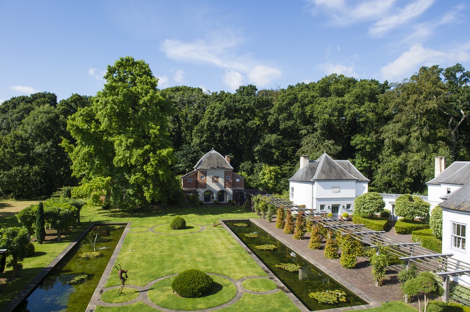 Lime Wood Hotel aerial