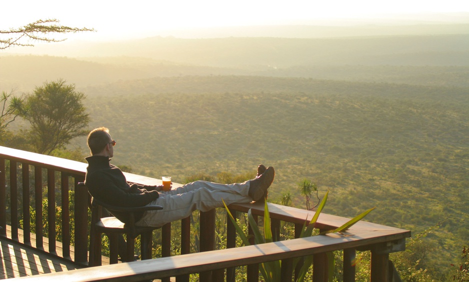 Loisaba Lodge view from the veranda