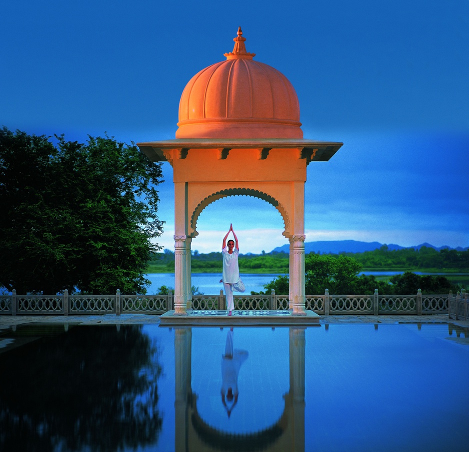 The Oberoi Udaivilas yoga