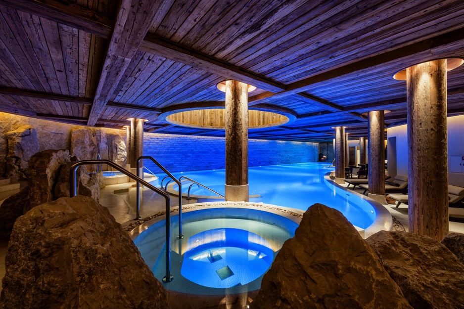 Alpina Gstaad Six Senses Spa Pools