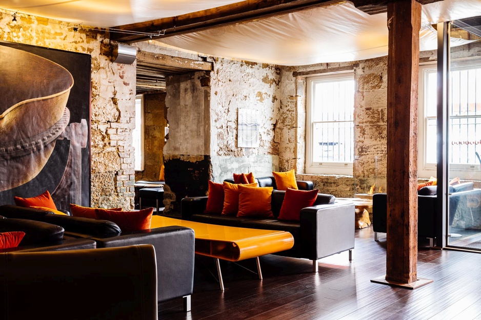 The Henry Jones Art Hotel Lounge