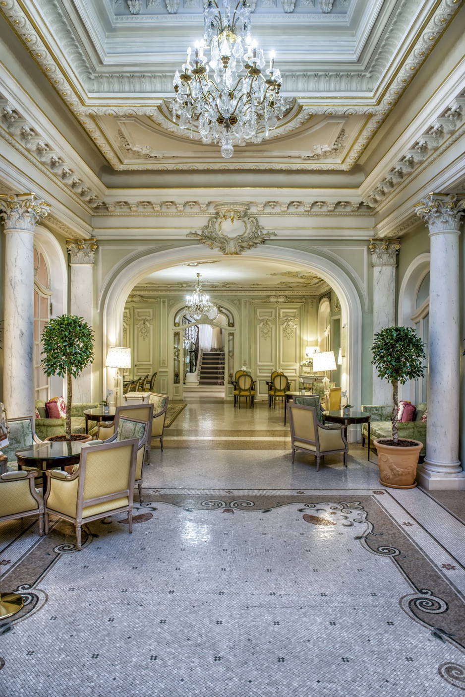 Hotel Hermitage Monte-Carlo lounge