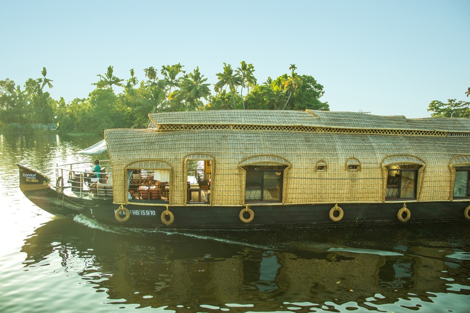 Xandari Riverscapes Traditional Bamboo Houseboat