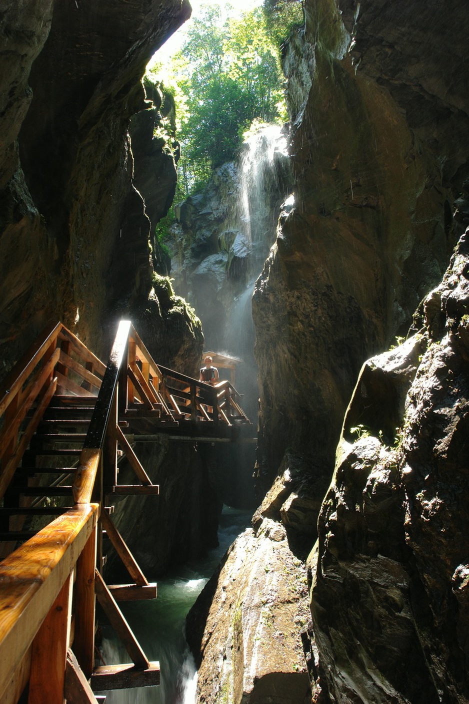 Sigmund-Thun-Klamm close to the town of Kaprun