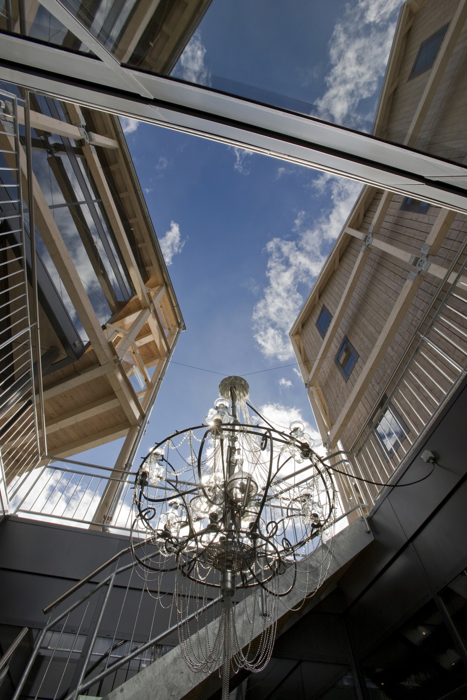 Hotel Matterhorn Focus sky view from the inside