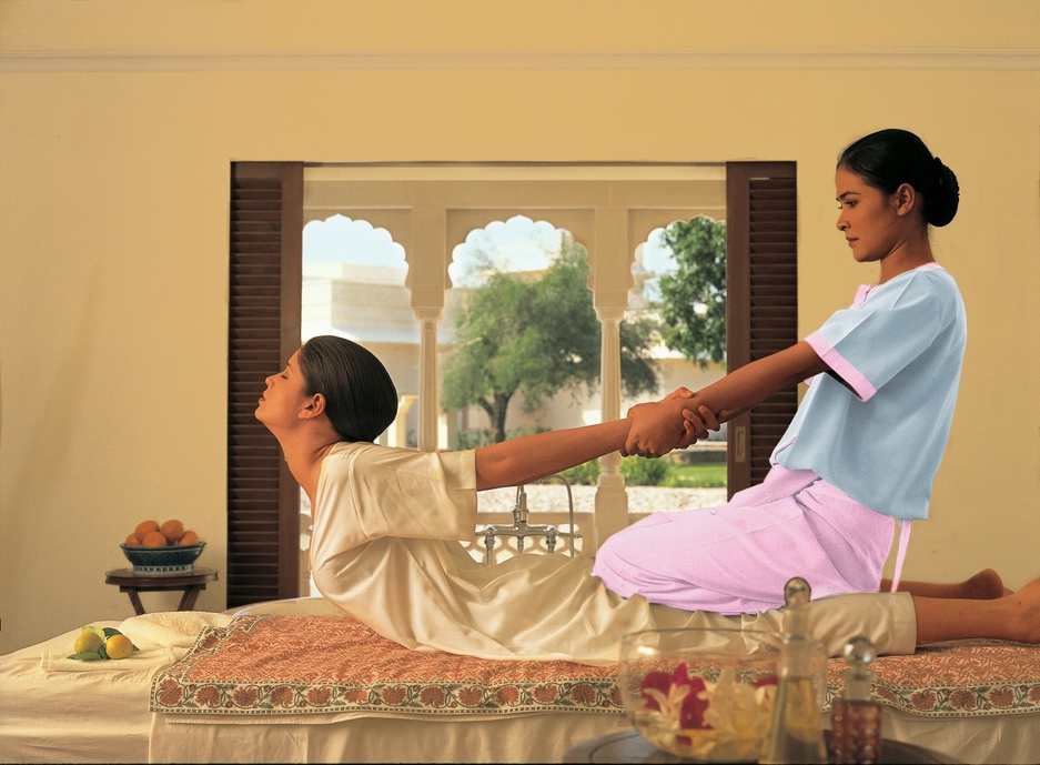 The Oberoi Spa massage