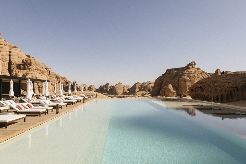 Habitas AlUla Desert Infinity Pool