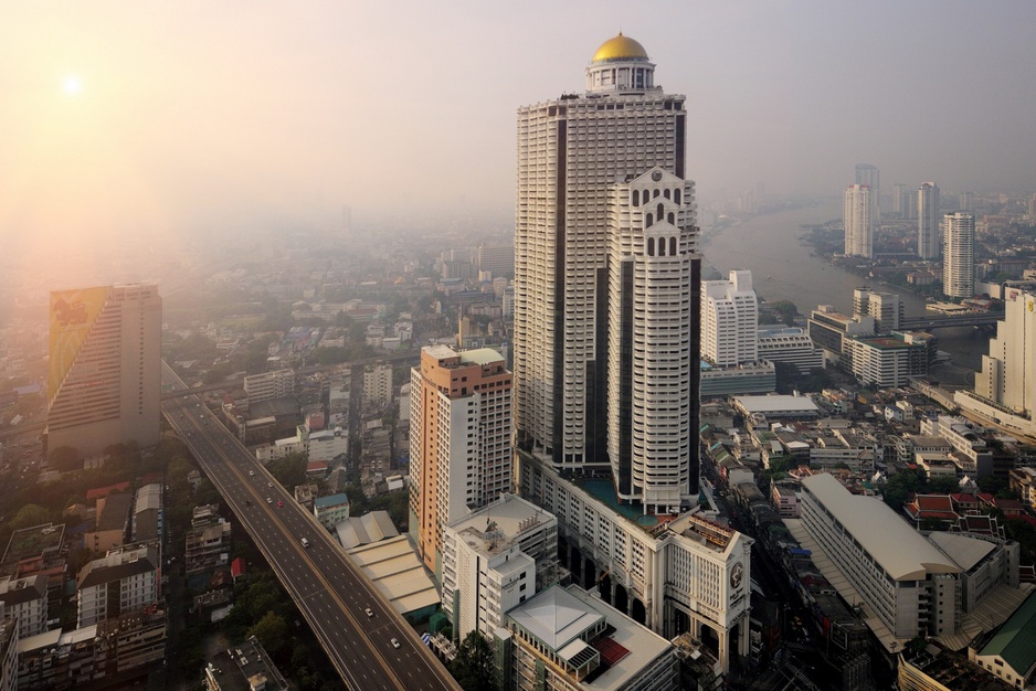 Lebua at State Tower Hotel in Bangkok from the movie The Hangover 2