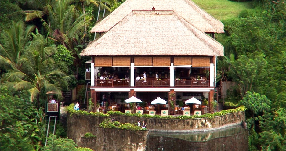 Exterior of Hanging Gardens Ubud