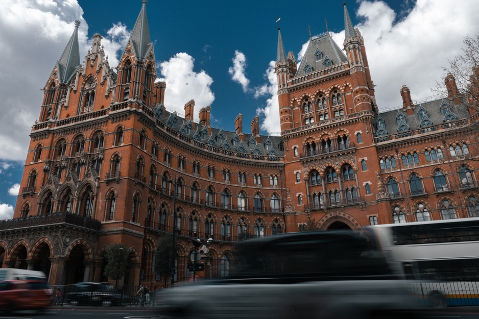 St. Pancras Renaissance Hotel Gothic Revival Architecture