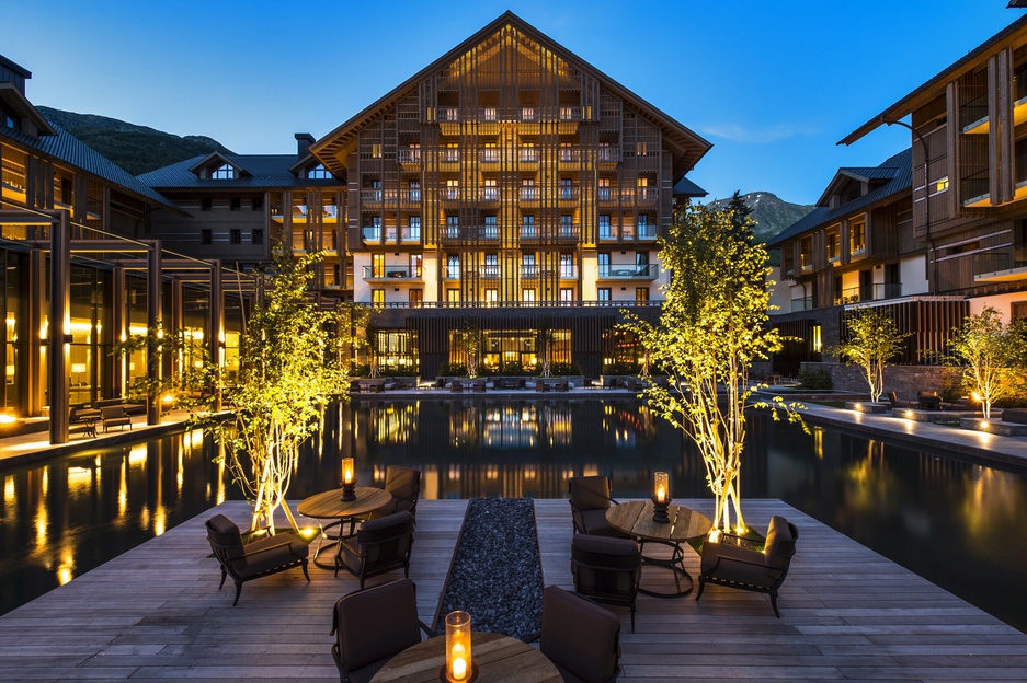 The Chedi Andermatt building