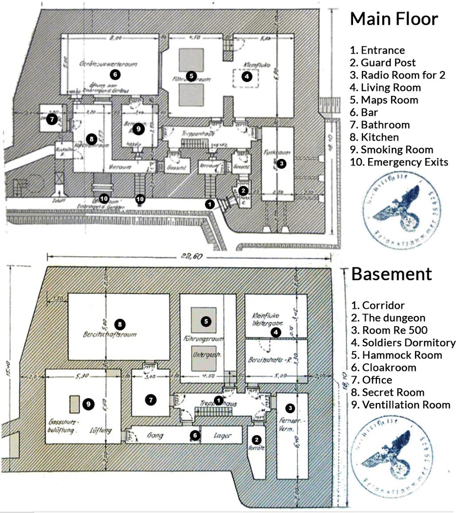 Bunker L479 Layout