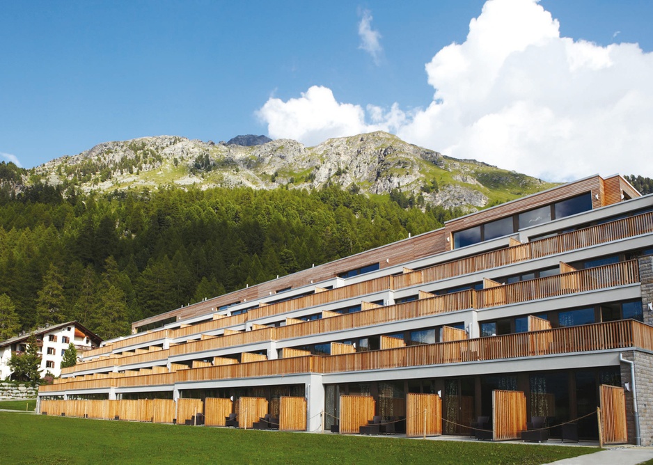 Nira Alpina exterior during daylight in the summer