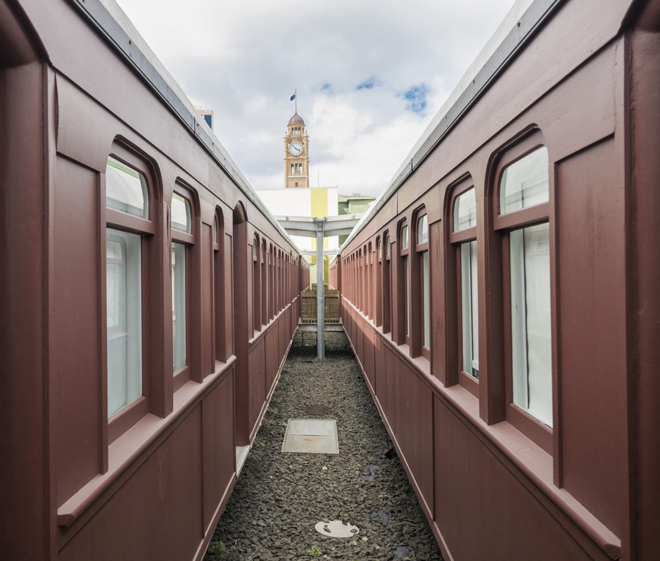 Railway Square YHA Replica Railway Cars