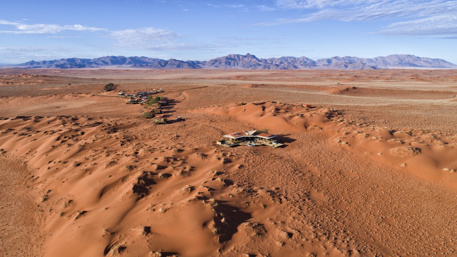 Wolwedans Dunes Lodge aerial