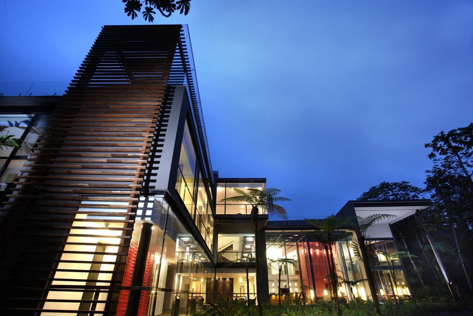 Mashpi Jungle Lodge building facade