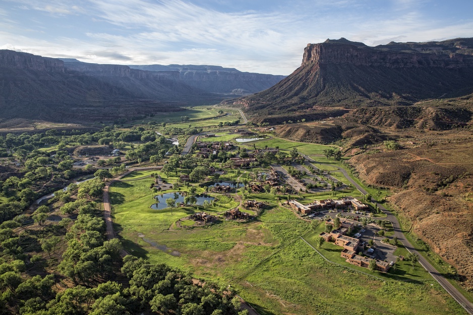 Gateway Canyons Resort Aerial View