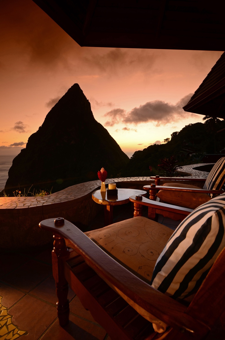 Ladera Resort sunset