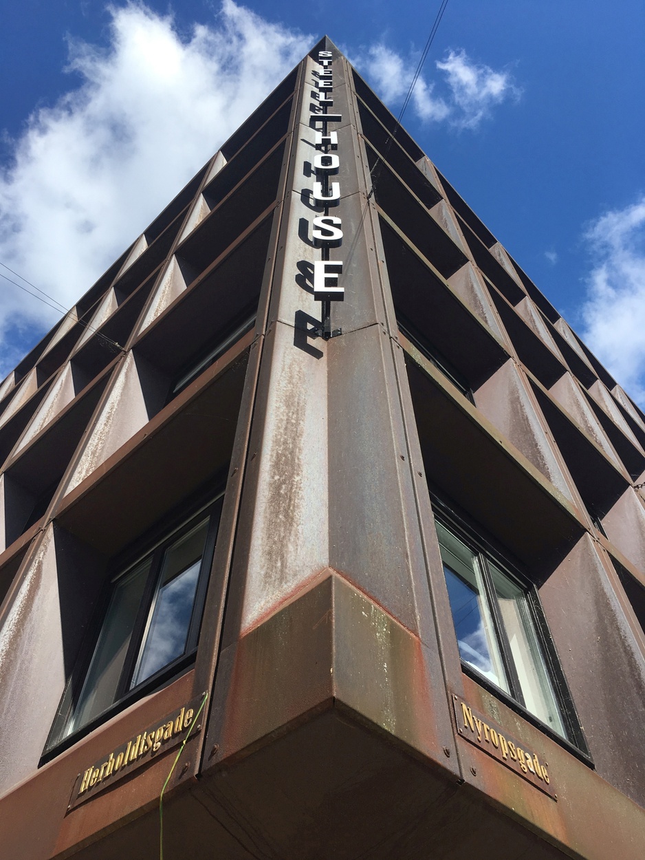 Steel House Copenhagen Corten Steel Facade