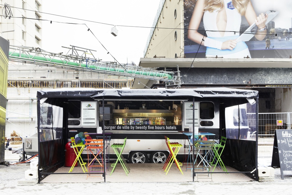 25Hours Bikini Hotel Berlin burger trailer