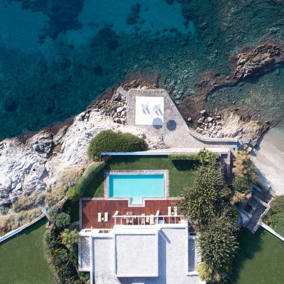 The Royal Villa Aerial