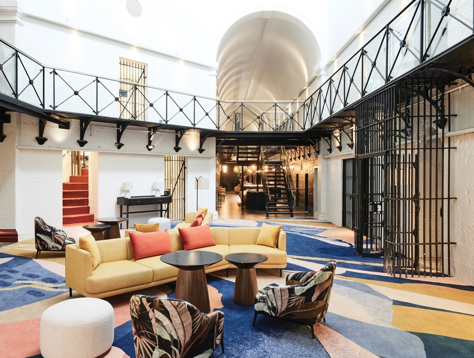 The Interlude Hotel at Pentridge Prison Lounge