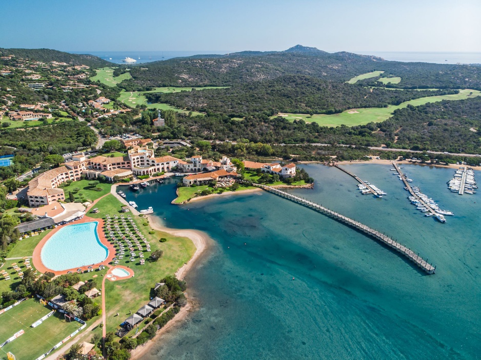 Hotel Cala di Volpe Aerial