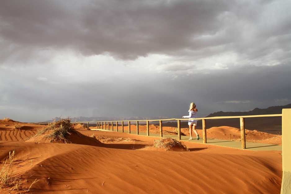 Wolwedans Dunes Lodge desert path