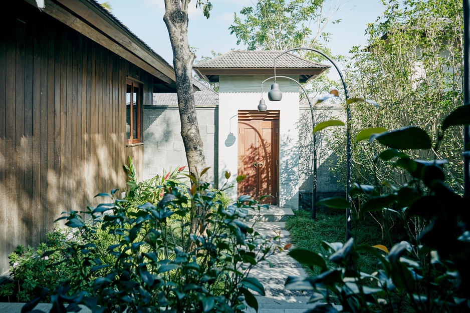 Hoshinoya Bali Hotel Guest Room Entrance