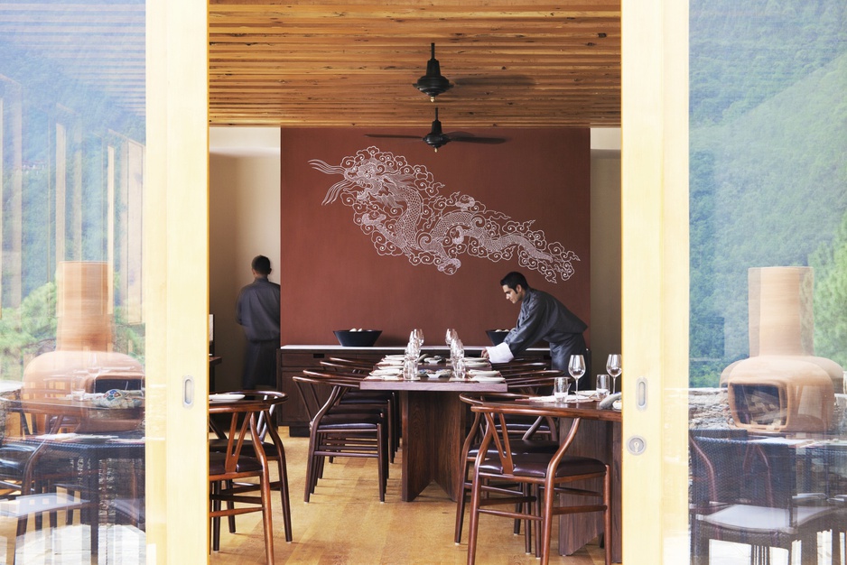 COMO Uma Punakha restaurant