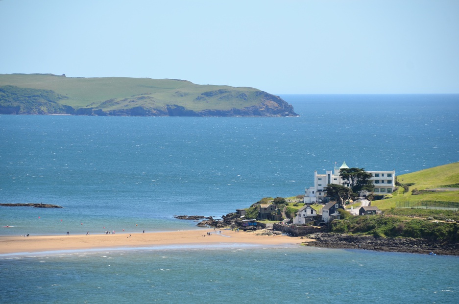 Burgh Island on sunny day