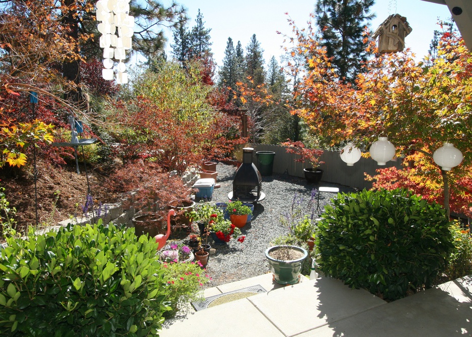 Covered Bridge House yard