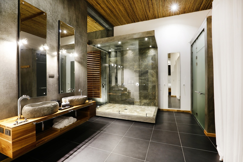 Kura Design Villas showers