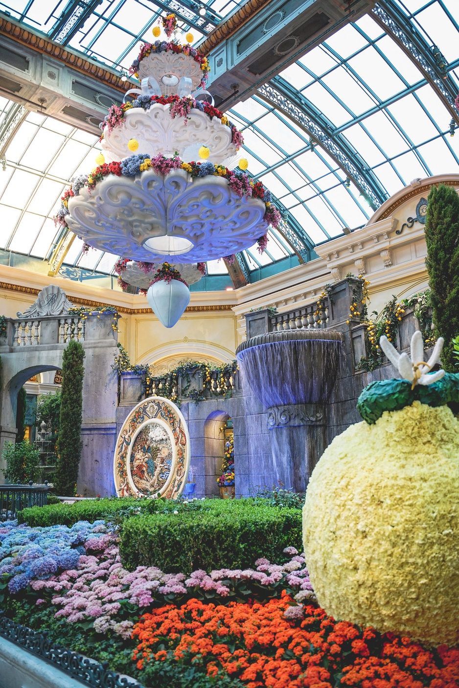 Bellagio Las Vegas Colorful Indoor Garden