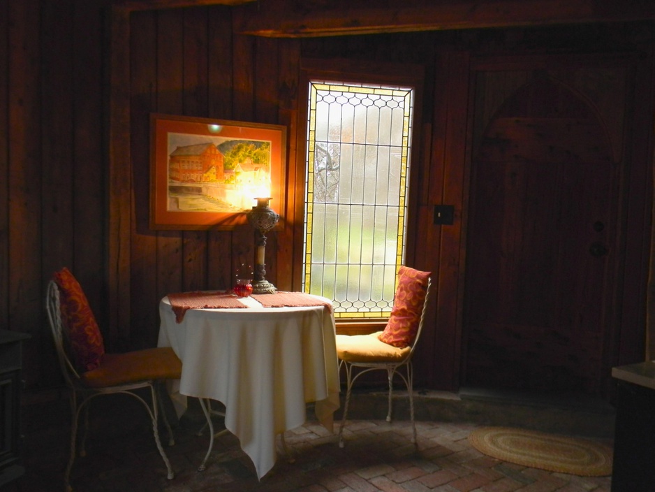 Silo Studio Cottage table with two chairs