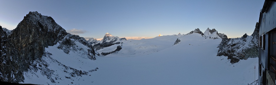 View from Bertol Hut