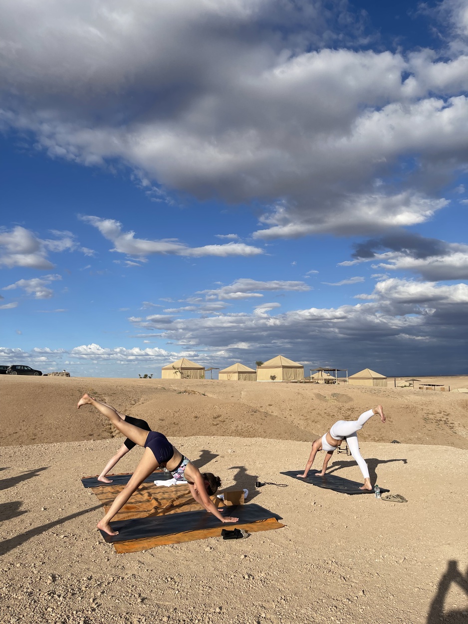 Inara Camp Desert Yoga