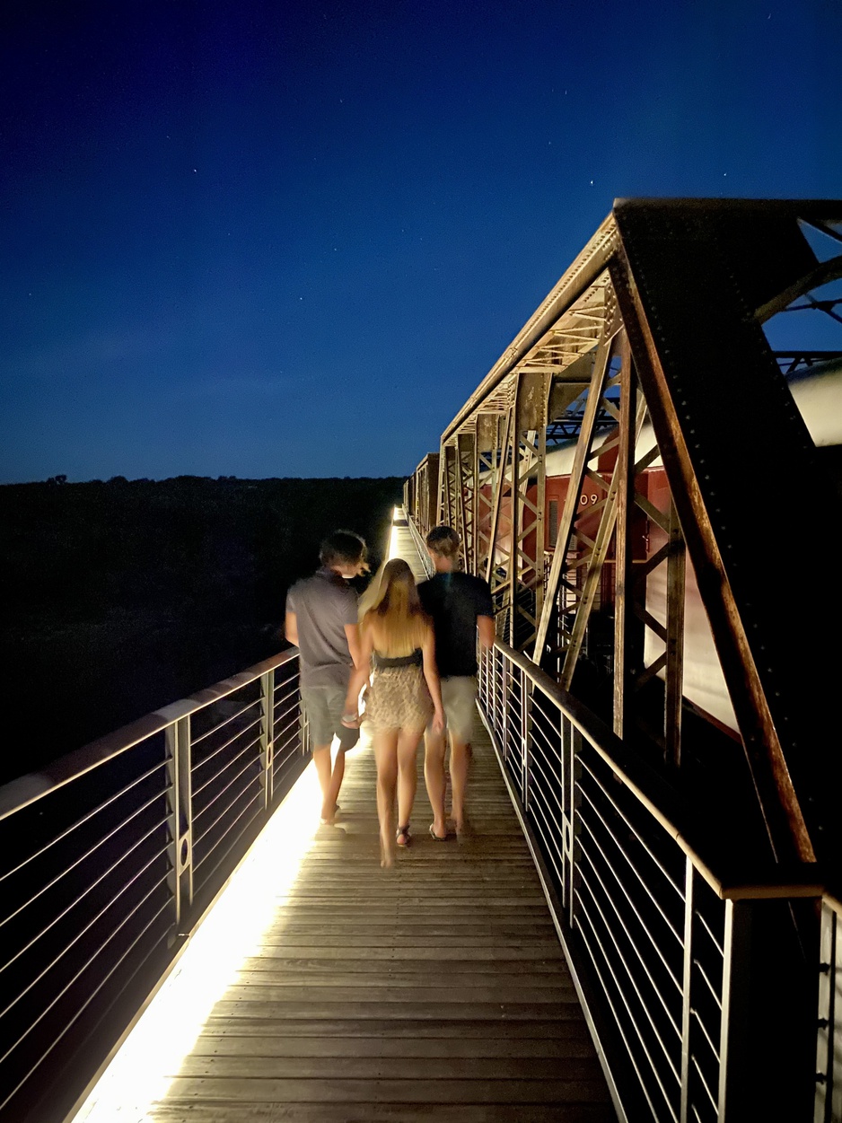 Kruger Shalati Bridge Pedestrian Path