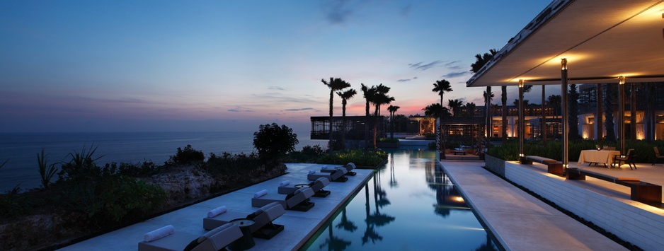 Alila Villas Uluwatu Panorama Sunset