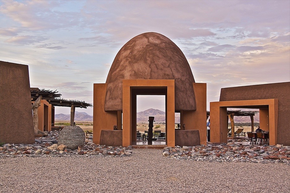 Okahirongo Elephant Lodge entrance