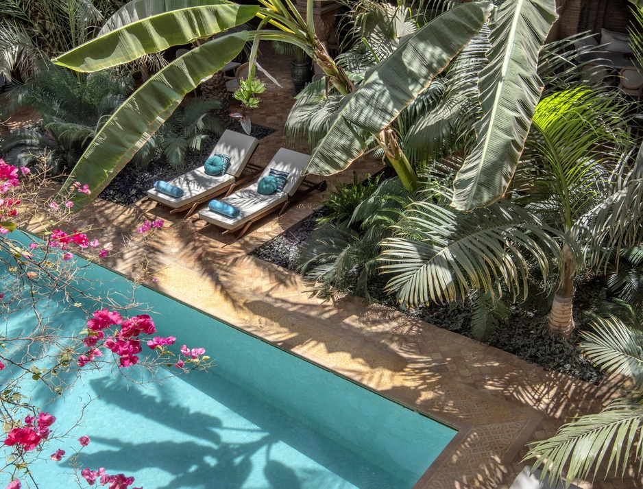 La Sultana Hotel Pool Loungers