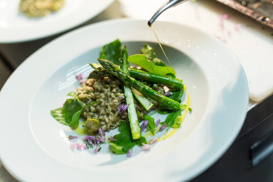 Asparagus Risotto