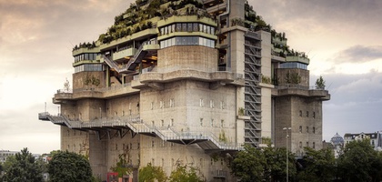 Reverb by Hard Rock Hamburg - Nazi Fortress Turned into a Hip Hotel with a Sky Forest