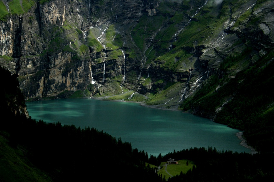 Hotel Öschinensee at the Öschinen Lake valley