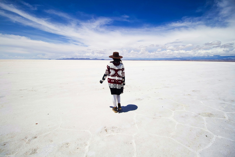 The world's largest salt flat