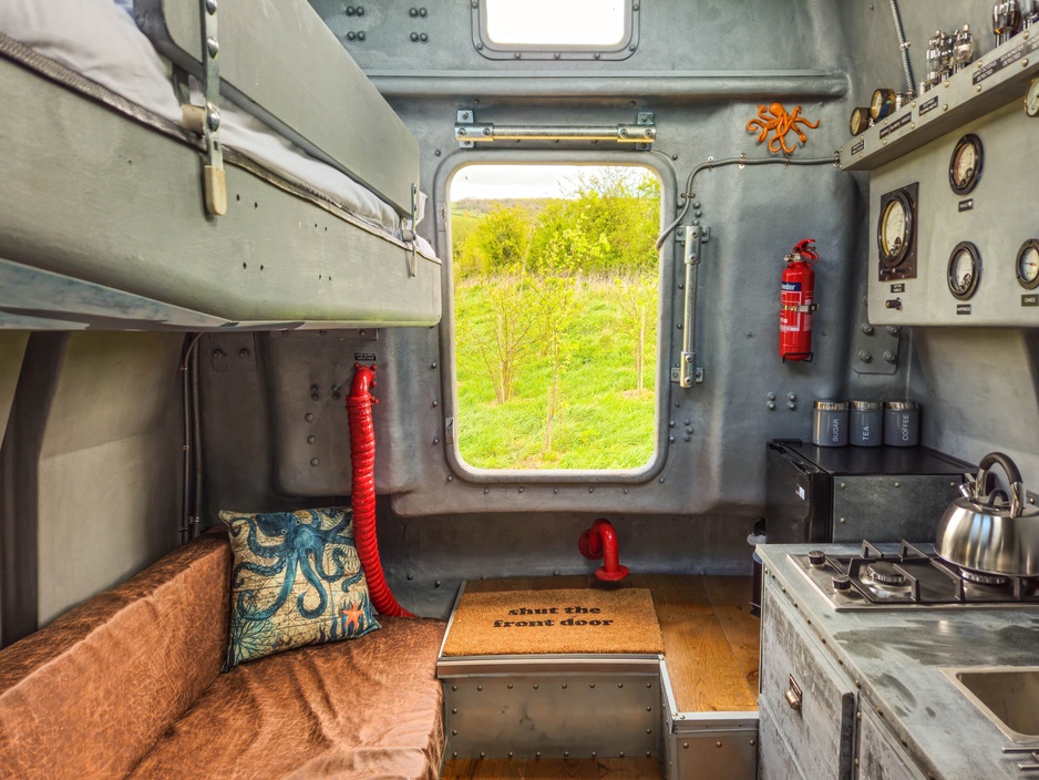 Yellow Submarine Steampunk Interior